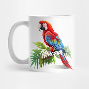 Scarlet Macaws Mug